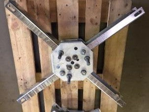 Fundamentsett til flaggstang 12 meter – M10/M16