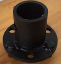 Adapter fra Ø65 mm aksling til Ø150 mm jordskrueflens