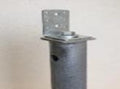 Vinkelbeslag – B60 × H85 × L66 mm, 4 mm stål