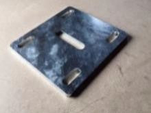 Montasjeplate 210 × 190 × 10 mm – M16/M20