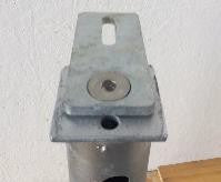 Hullplate 60 × 8 × 135 mm – med forsenket M16 × 40 mm bolt