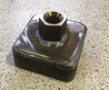 Monteringsadapter 75 × 75 mm til 32 mm sekskant