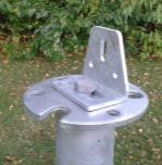 Vinkelbeslag – B90 × H77 × L50 mm, 5 mm stål
